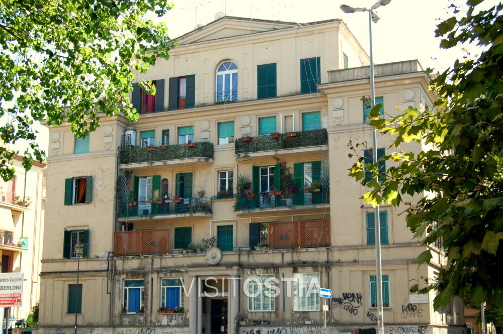 VisitOstia, palazzina in Piazza Duca di Genova