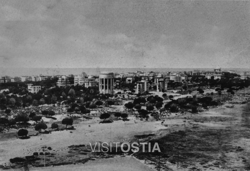 VisitOstia, il serbatoio idrico e le palazzine di Adalberto Libera (anni '30)