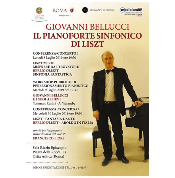 Giovanni Bellucci &#8211; Il pianoforte sinfonico di Liszt